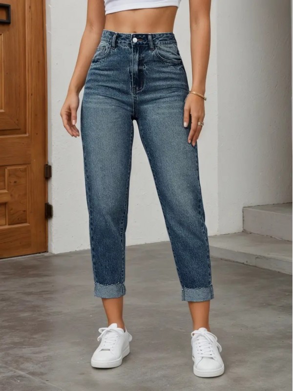 Yüksek Bel Esnek Skinny Jean&hellip;