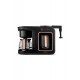Karaca Hatır Plus Barista 6 in 1 Latte Cappucino ve Közde Türk Kahvesi Makinesi Black Copper