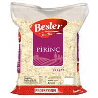 Besler Mutfak Luna Pirinç 25 Kg