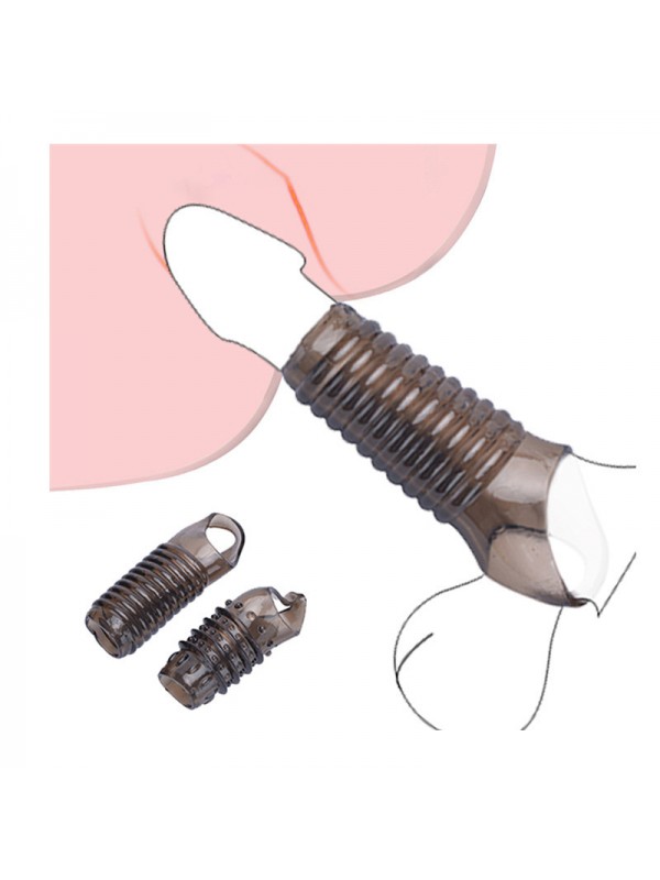 Tırtıklı Yarım Penis Kılıfı Testis Girişli&hellip;