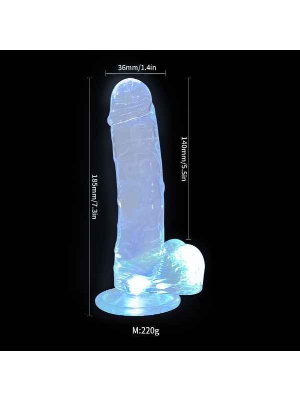 D-15 LEDLİ DİLDO 18.5 X 3.6&hellip;